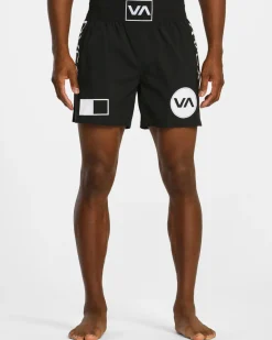 RVCA SPARTAN 17" TRAINING SHORTS Black Best