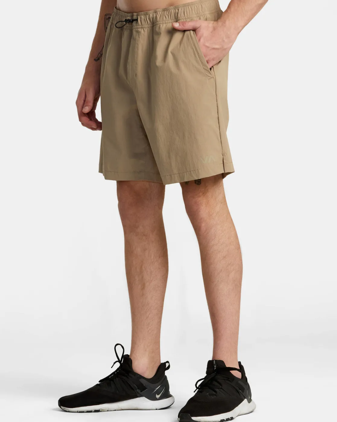 RVCA SPECTRUM TECH SHORT UTILITY SHORTS Dark Khaki Hot