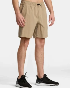 RVCA SPECTRUM TECH SHORT UTILITY SHORTS Dark Khaki Hot