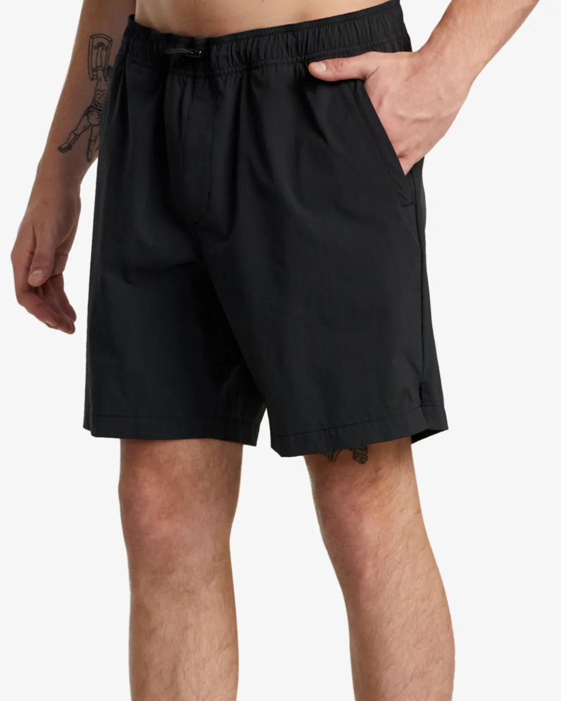 RVCA SPECTRUM TECH SHORT UTILITY SHORTS Black Outlet