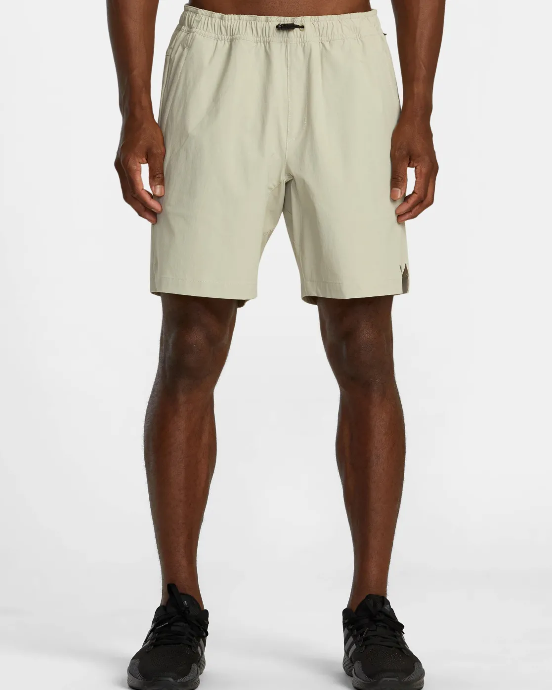 RVCA SPECTRUM TECH SHORT UTILITY SHORTS Chalk Outlet