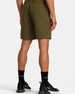 RVCA SPECTRUM TECH SHORT UTILITY SHORTS Olive Online