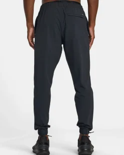 RVCA SPECTRUM TECH SLIM FIT PANTS Black Online