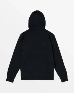 RVCA SPLIT PATH ZIP HOODIE Black Clearance