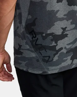 RVCA SPORT VENT PERFORMANCE TEE Camo New