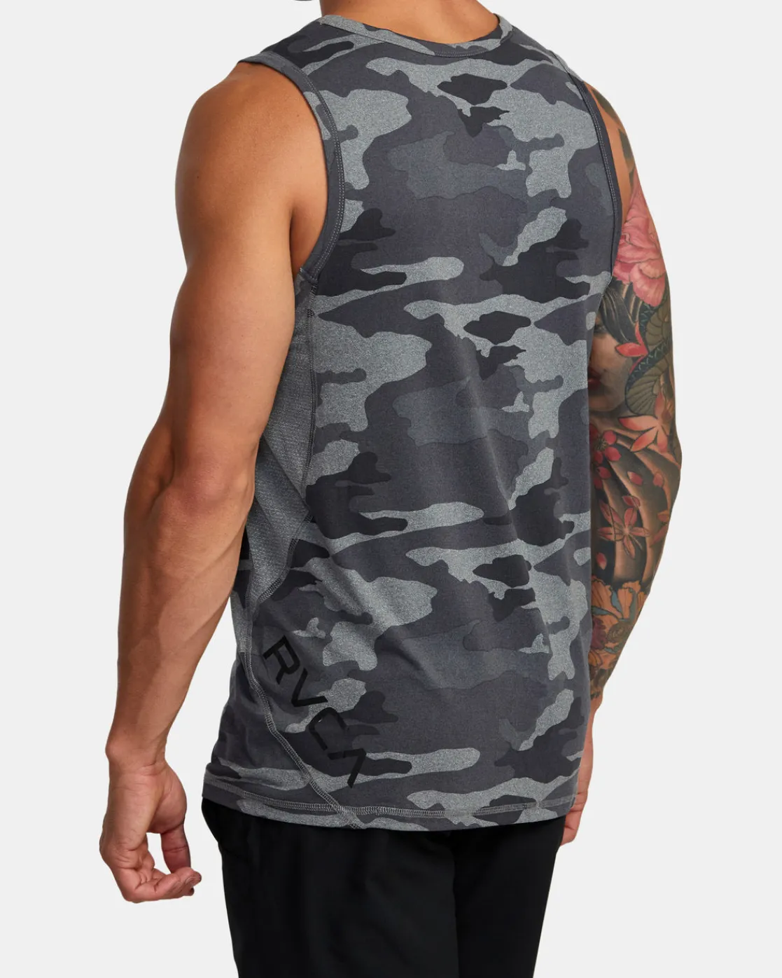 RVCA SPORT VENT TANK TOP Camo Best