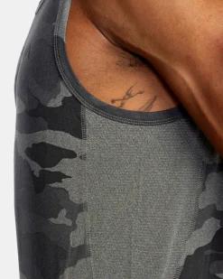 RVCA SPORT VENT TANK TOP Camo Best