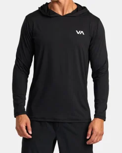 RVCA SPORT VENT TECHNICAL HOODED TOP Black Online
