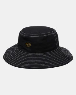 RVCA SPRING SHIFT BUCKET HAT Black New