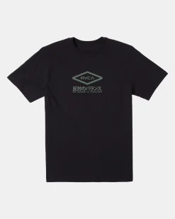 RVCA STACKHOUSE TEE Black Online