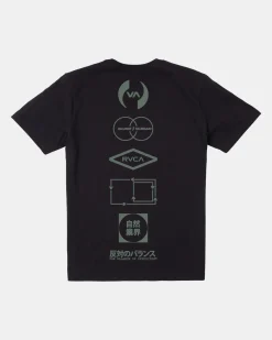 RVCA STACKHOUSE TEE Black Online