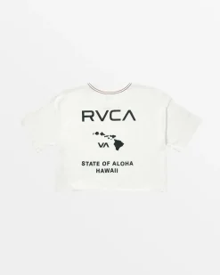 RVCA STATE OF ALOHA TEE White Online