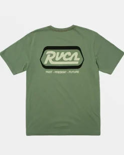 RVCA STATION TEE Jade Sale
