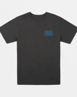RVCA STATION TEE Pirate Black Hot
