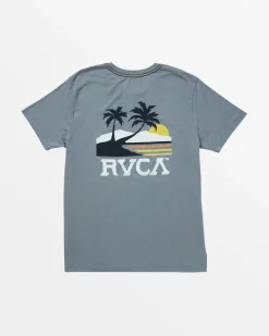 RVCA SUNNY DAYS TEE Flint Stone New