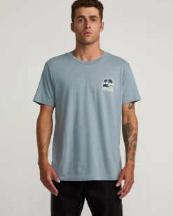 RVCA SUNNY DAYS TEE Flint Stone New