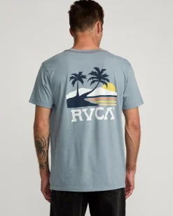 RVCA SUNNY DAYS TEE Flint Stone New