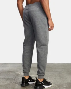 RVCA TECH FLEECE SWEATPANTS II Heather Grey 2 Online