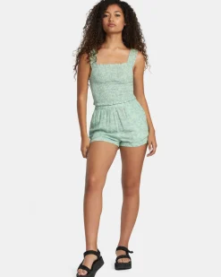 RVCA TERRACE ECO TANK TOP Seafoam
