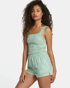 RVCA TERRACE ECO TANK TOP Seafoam