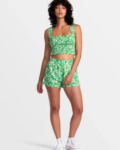 RVCA TERRACE ECO TANK TOP Classic Green New