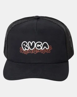 RVCA 17TH ST TRUCKER HAT Rvca Black Online