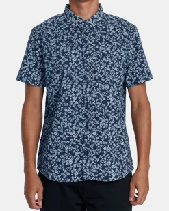 RVCA THAT'LL DO PRINT SHORT SLEEVE SHIRT Petrol Blue Online