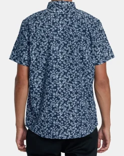 RVCA THAT'LL DO PRINT SHORT SLEEVE SHIRT Petrol Blue Online