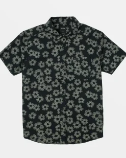 RVCA THAT'LL DO PRINT SHORT SLEEVE SHIRT Rvca Black Floral