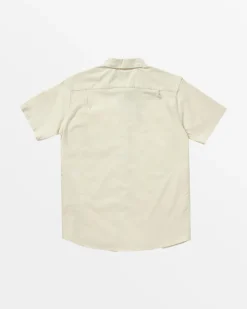 RVCA THAT'LL DO SHORT SLEEVE SHIRT Latte Online