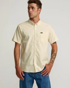 RVCA THAT'LL DO SHORT SLEEVE SHIRT Latte Online