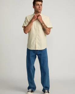 RVCA THAT'LL DO SHORT SLEEVE SHIRT Latte Online