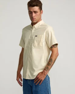 RVCA THAT'LL DO SHORT SLEEVE SHIRT Latte Online