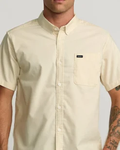 RVCA THAT'LL DO SHORT SLEEVE SHIRT Latte Online