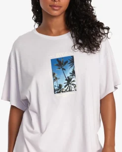 RVCA TRADE WINDS TEE Fog Clearance
