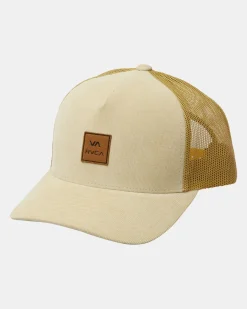 RVCA VA ALL THE WAY CORD TRUCKER HAT Sand Best