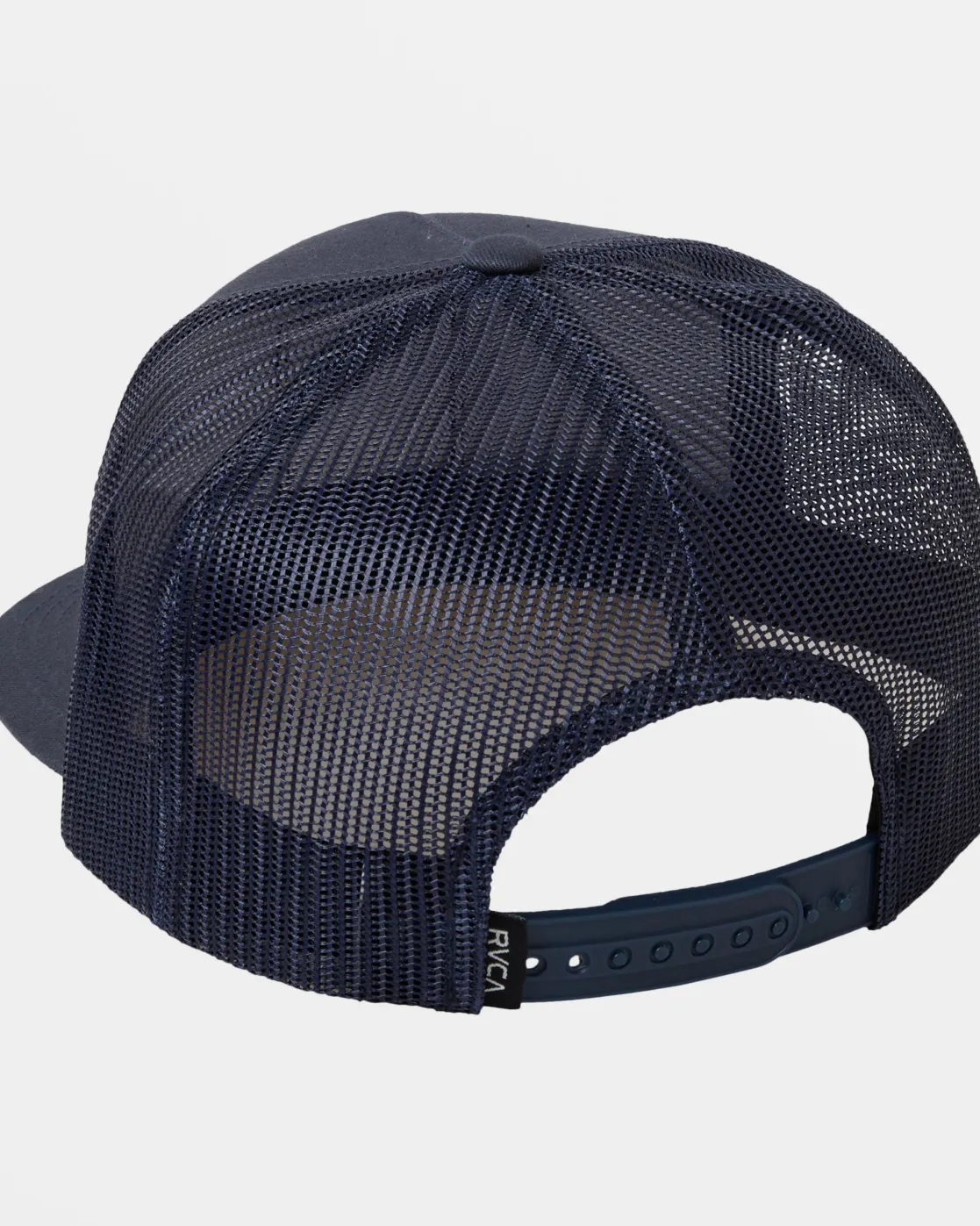 RVCA VA ALL THE WAY PRINT TRUCKER HAT Dark Denim