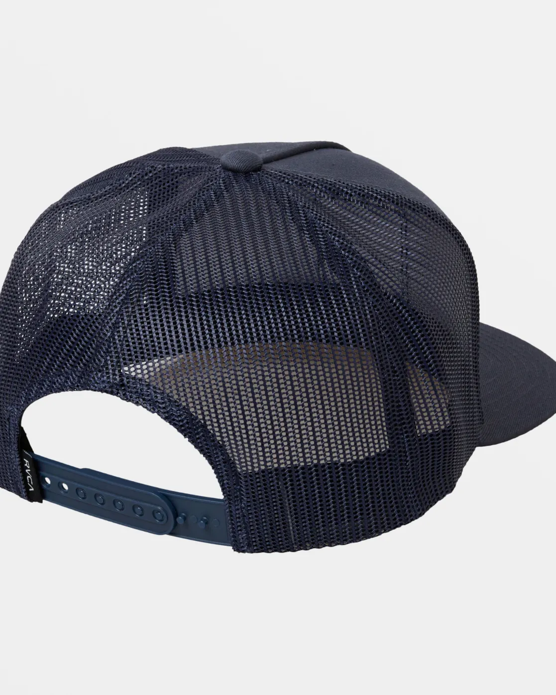 RVCA VA ALL THE WAY PRINT TRUCKER HAT Dark Denim