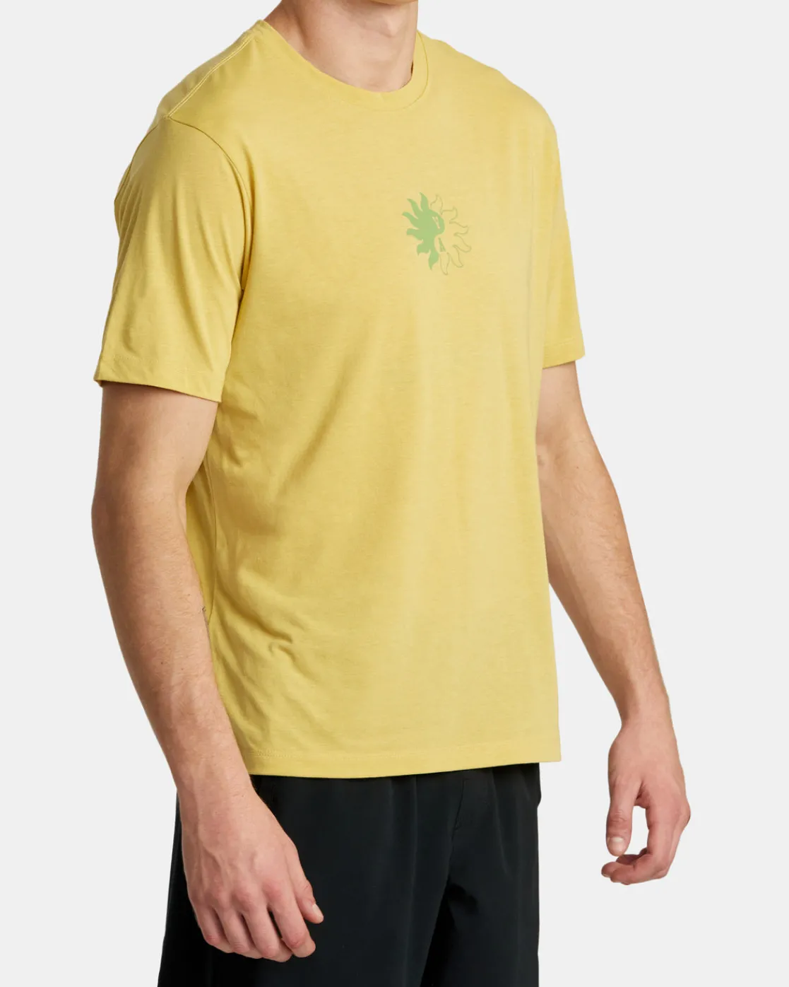 RVCA VA BLOOMIN TEE Sunset Gold