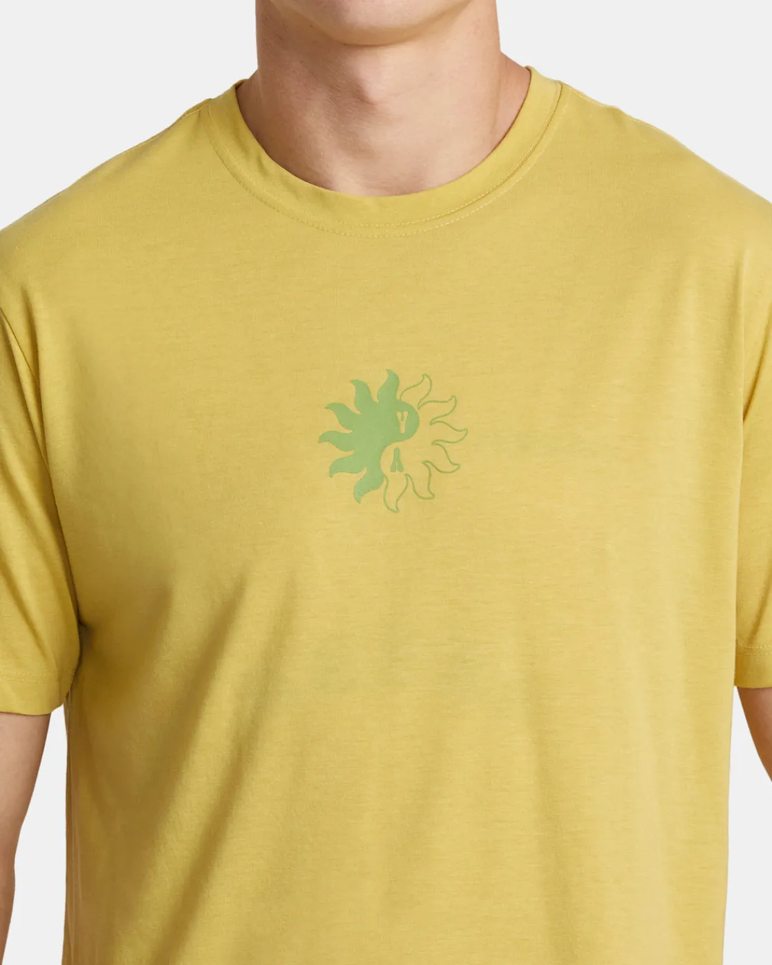 RVCA VA BLOOMIN TEE Sunset Gold