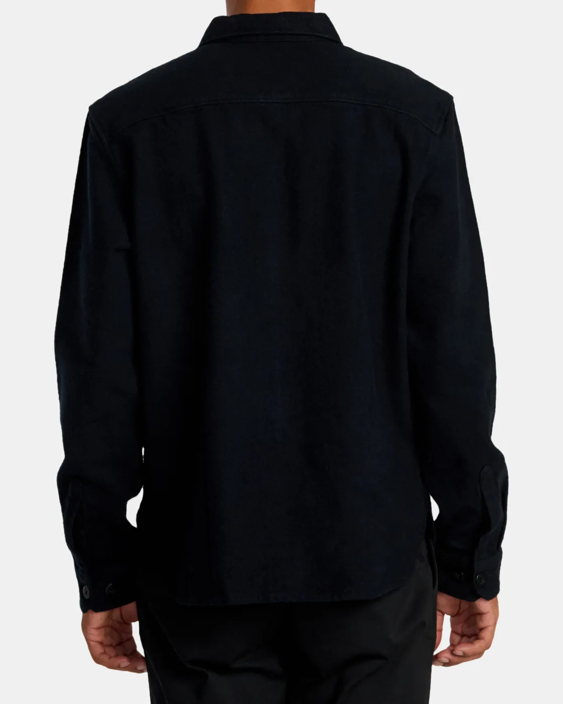 RVCA VA CPO LONG SLEEVE FLANNEL SHIRT Midnight New