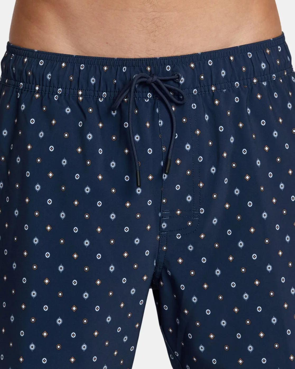 RVCA VA ELASTIC WAIST 17" BOARDSHORTS Blue Dits Online