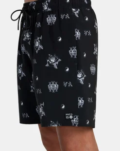 RVCA VA ELASTIC WAIST BENJ BOARDSHORTS 17'' Multi Rose Online