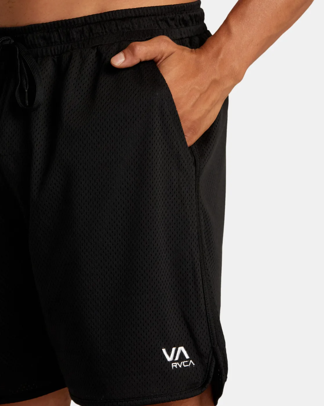 RVCA VA ESSENTIAL 19" SHORTS Black New