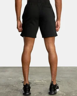 RVCA VA ESSENTIAL 18" SWEAT SHORTS Black Sale
