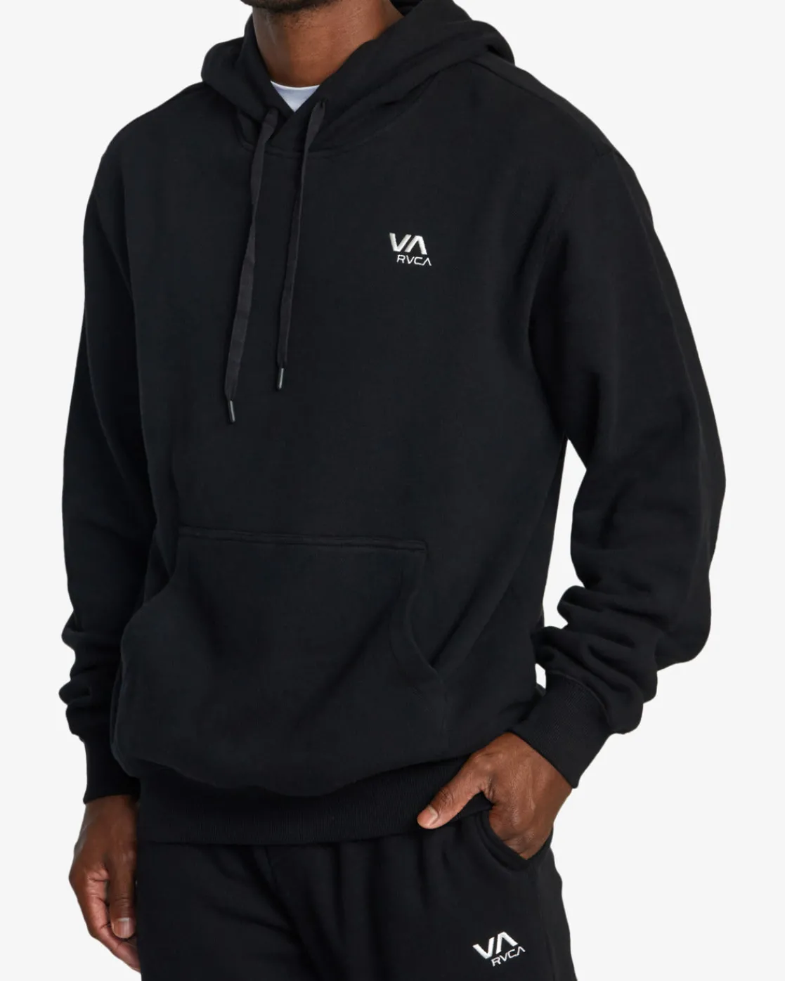RVCA VA ESSENTIAL HOODIE Black Sale