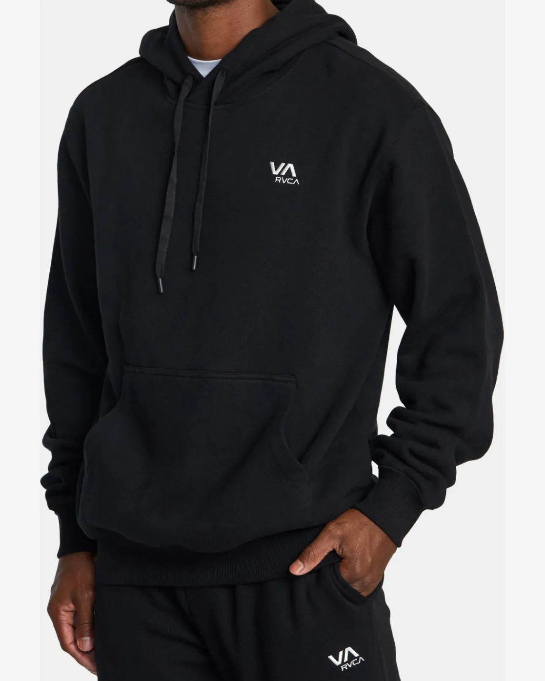 RVCA VA ESSENTIAL HOODIE Black Sale