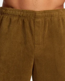 RVCA VA ESSENTIAL MICRO FLEECE PANT Camel New
