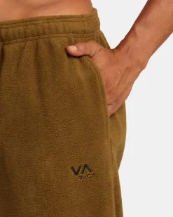 RVCA VA ESSENTIAL MICRO FLEECE PANT Camel New