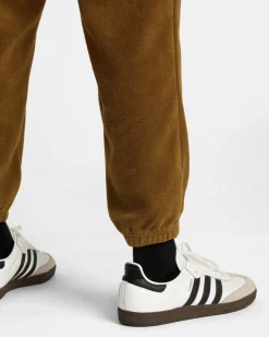 RVCA VA ESSENTIAL MICRO FLEECE PANT Camel New